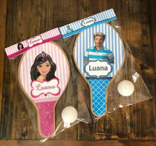 Barbie e Ken, Kit Raquetes de Ping Pong. Envio Rápido.