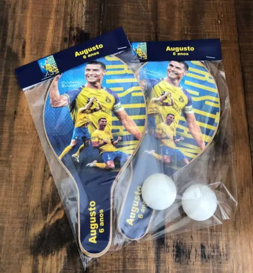 Cristiano Ronaldo Cr7, Kit Raquetes. Envio Rápido.