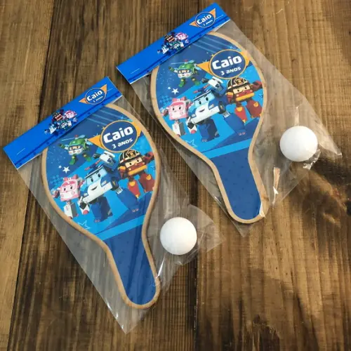Robocar Poli, Kit Raquetes de Ping Pong. Envio Rápido.