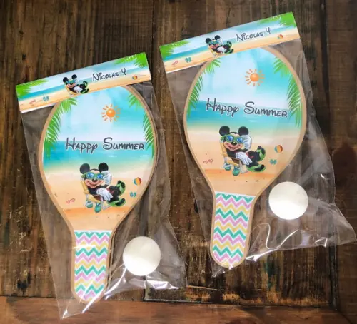 Mickey Pool Party, Kit Raquetes. Envio Rápido.