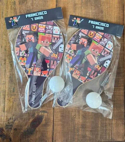 Minecraft, Lembrancinha Personalizada, Envio Rápido.