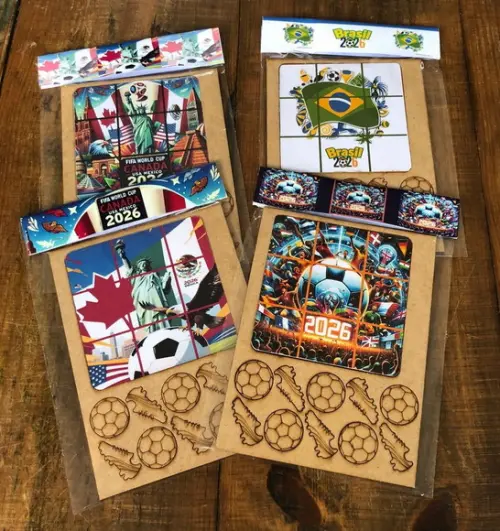 Copa - Jogo da Velha em Mdf, -envio Rápido.