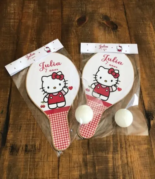 Hello Kitty Ceerejinha, Kit Raquetes - Envio Rápido.