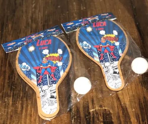 Superman, Kit Raquetes de Ping Pong. Envio Rápido.