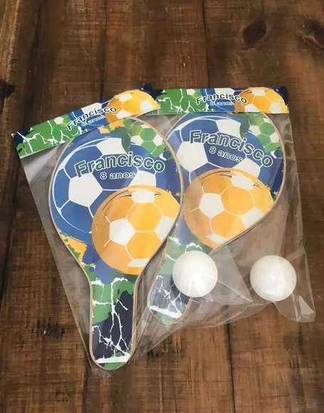 Futebol, Kit Raquetes de Ping Pong. Envio Rápido.