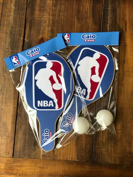 Basquete Nba, Kit Raquetes de Ping Pong. Envio Rápido.
