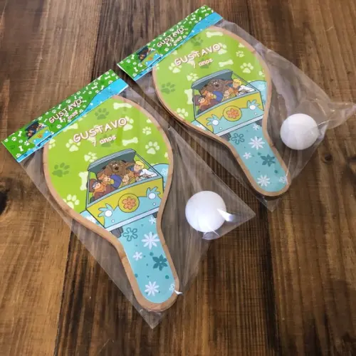 Scooby Doo, Kit Raquetes de Ping Pong. Envio Rápido.