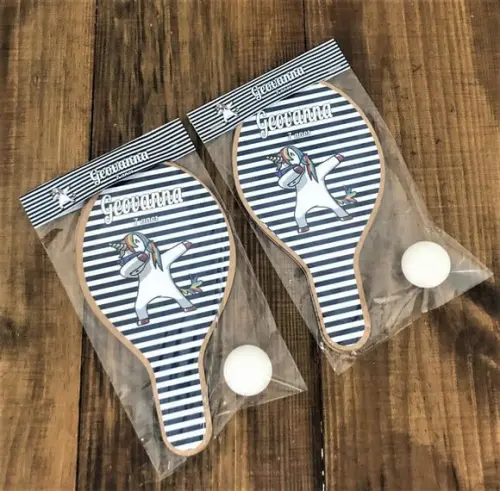 Unicórnio Menino, Kit Raquetes de Ping Pong. Envio Rápido.