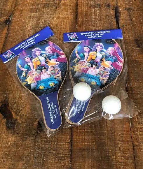 K-pop Kit Raquetes de Ping Pong - Envio Rápido.