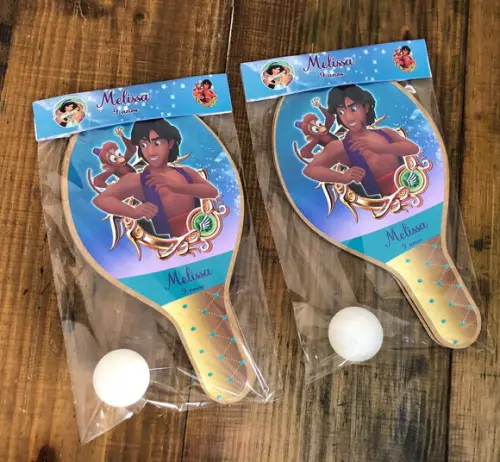 Príncipe Aladim, Kit Raquetes de Ping Pong. Envio Rápido.