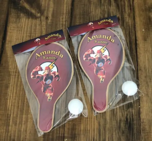 The Flash, Kit Raquetes de Ping Pong. Envio Rápido.