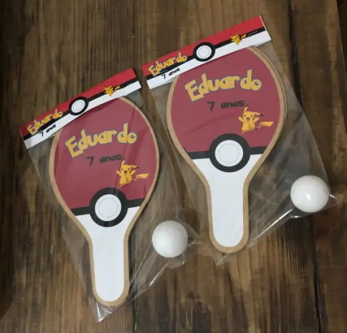 Pikachu, Kit Raquetes de Ping Pong. Envio Rápido.