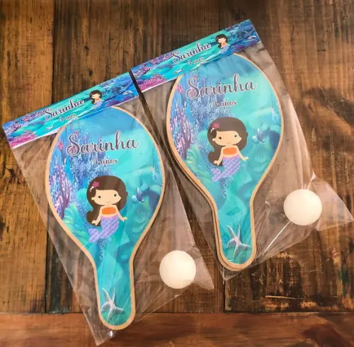 Sereia Cute, Kit Raquetes. Envio Rápido.
