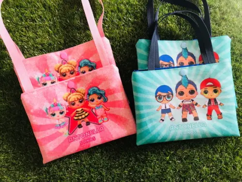Bolsinha para Menina e Menino, Tema Lol