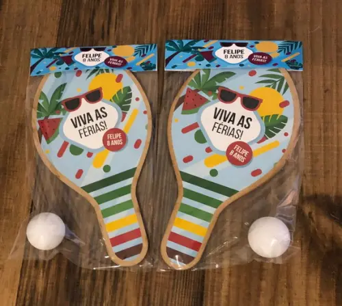 Verão, Praia, Férias, Raquetes de Ping Pong Envio Rápido.