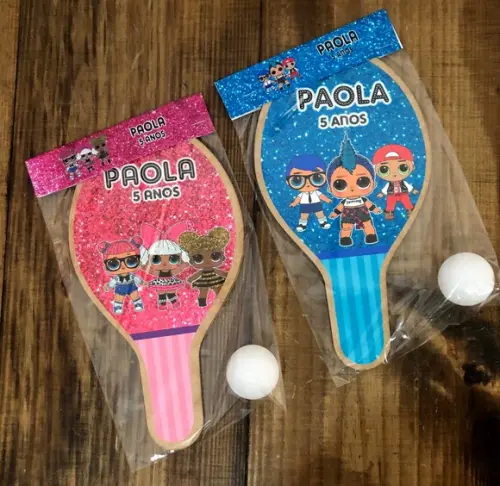 Lol, Menina e Menino, Kit Raquetes. Envio Rápido.