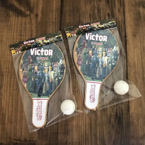 Roblox, Kit Raquetes de Ping Pong. Envio Rápido.