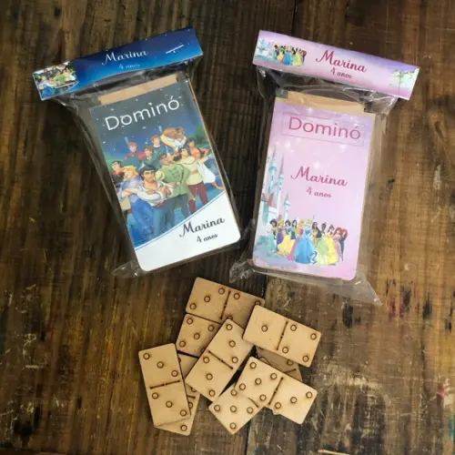 Dominó Personalizo Princesas e Príncipes