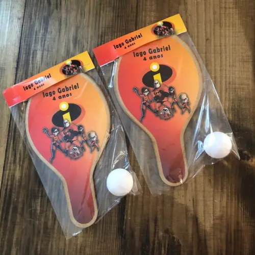 os Incríveis, Kit Raquetes de Ping Pong. Envio Rápido.
