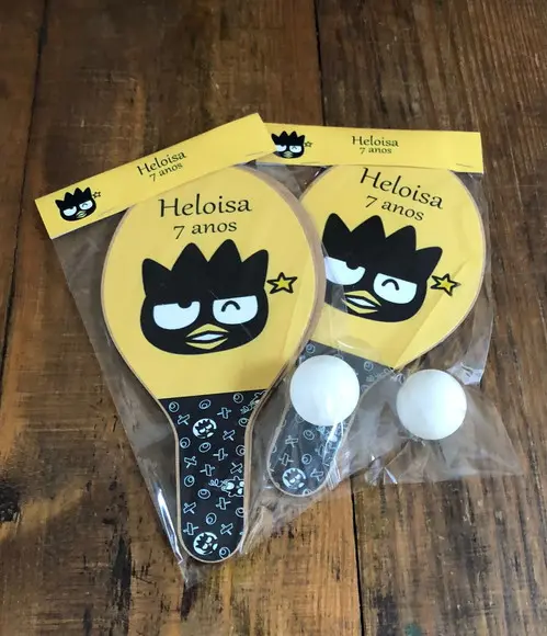 Badtz Hello Kitty, Kit Raquetes de Ping Pong - Envio Rápido.