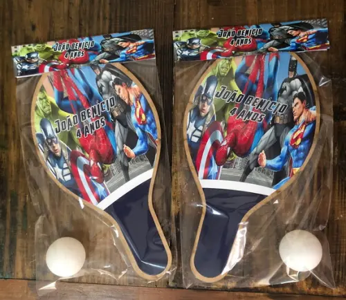 Vingadores, Kit Raquetes de Ping Pong. Envio Rápido.
