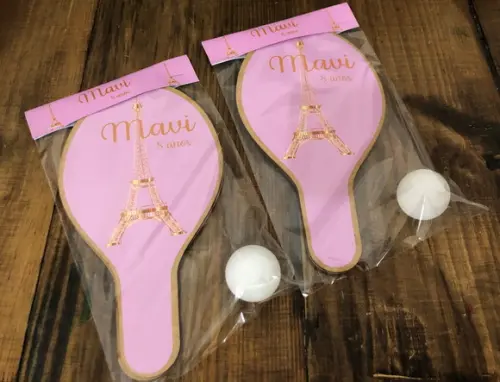 Paris, Kit Raquetes de Ping Pong. Envio Rápido.