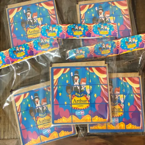 Circo Mundo Bita - Jogo da Velha em mdf - Envio Rápido.
