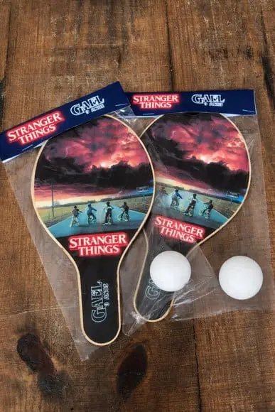 Stranger Things Kit Raquetes de Ping Pong. Envio Rápido