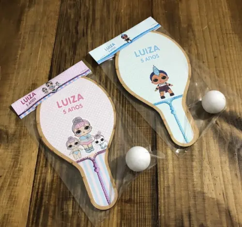 Lol, Menino e Menina, Kit Raquetes. Envio Rápido.