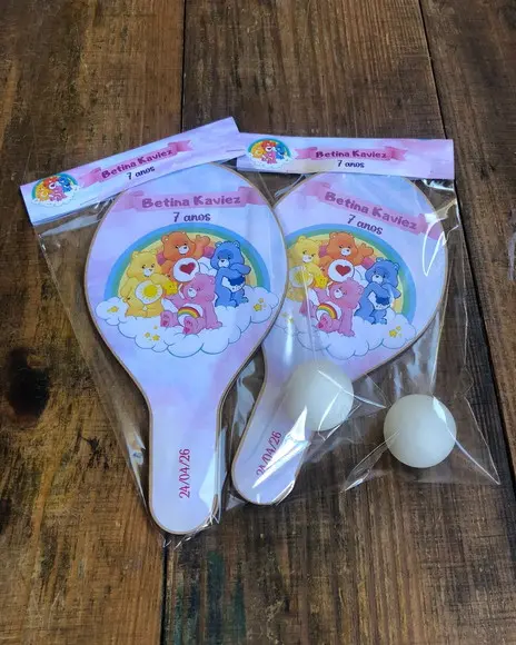 Ursinho Carinhosos, Raquetes de Ping Pong - Envio Rápido.