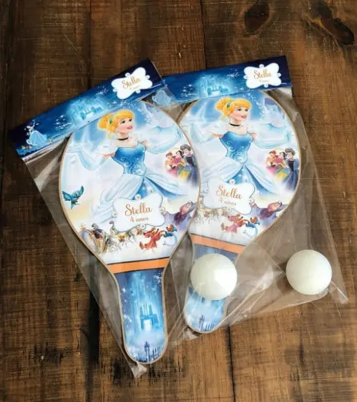 Cinderela, Kit Raquetes de Ping Pong, Envio Rápido.