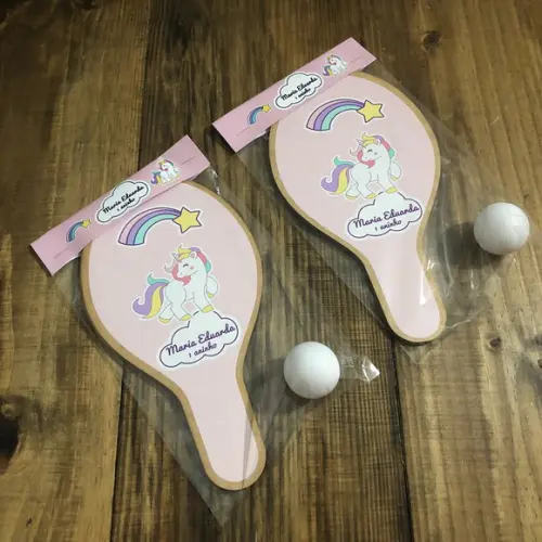 Unicórnio, Kit Raquetes. Envio Rápido.