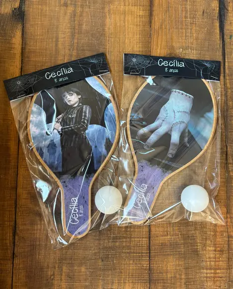 Wandinha, Kit Raquetes de Ping Pong, Envio Rápido.
