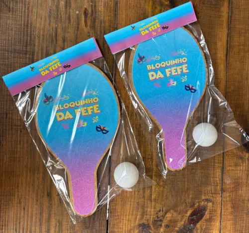 Carnaval, Kit Raquetes de Ping Pong. Envio Rápido.