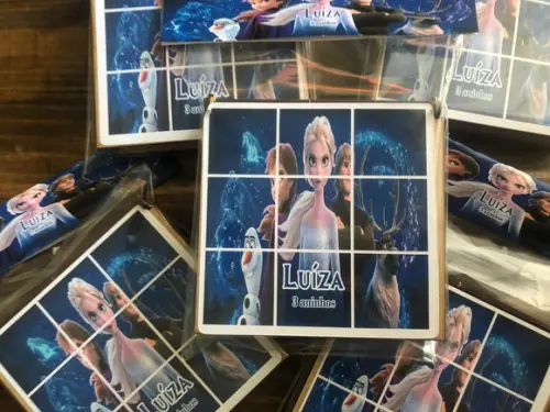 Frozen, Jogo da Velha Personalizado, Envio Rápido.