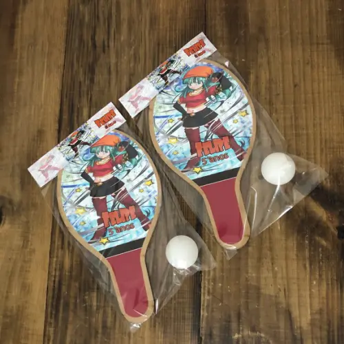 Dragon Ball Menina, Kit Raquetes de Ping Pong. Envio Rápido.