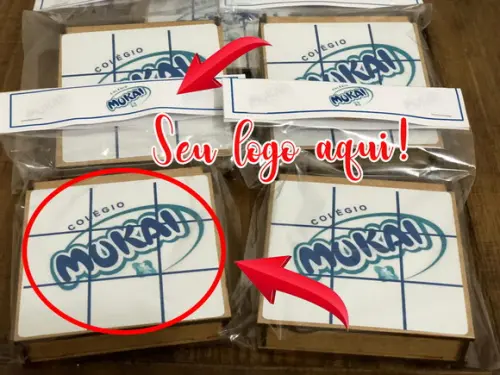 Jogo da Velha em Mdf, Personalizado em Qualquer Tema