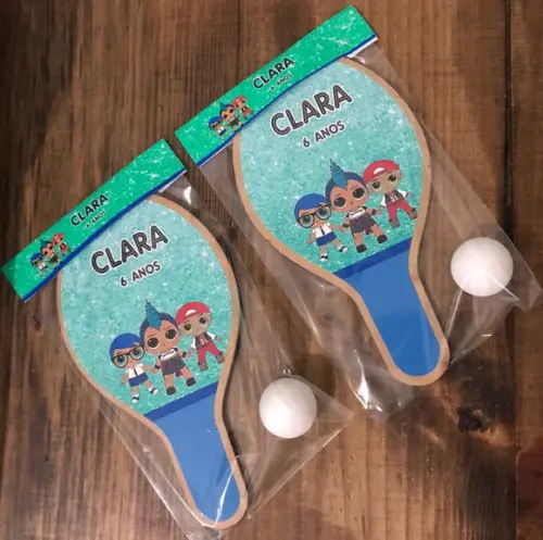 Lol Menino, Kit Raquetes de Ping Pong. Envio Rápido.