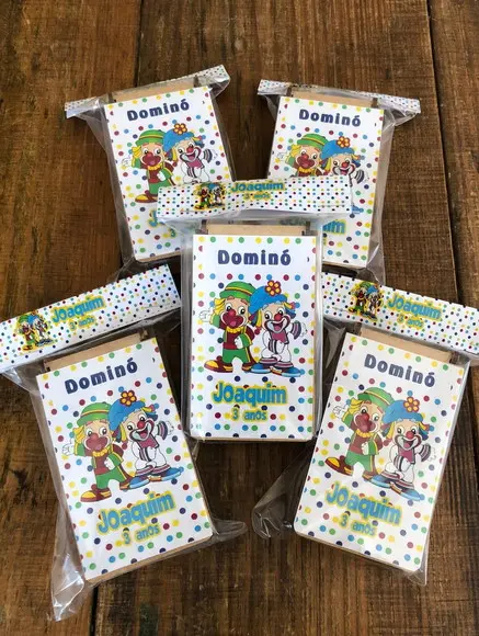 Dominó para Lembrancinha ,personalizado Patati Patatá