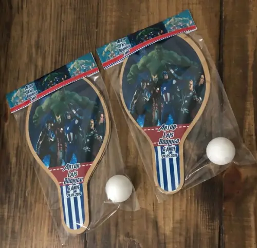 Vingadores Avengers, Kit Raquetes. Envio Rápido.