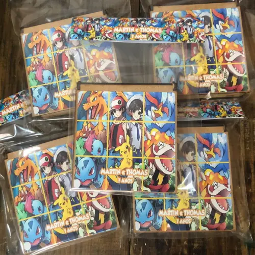 Jogo da Velha em Mdf, Pokemon - Envio Rápido