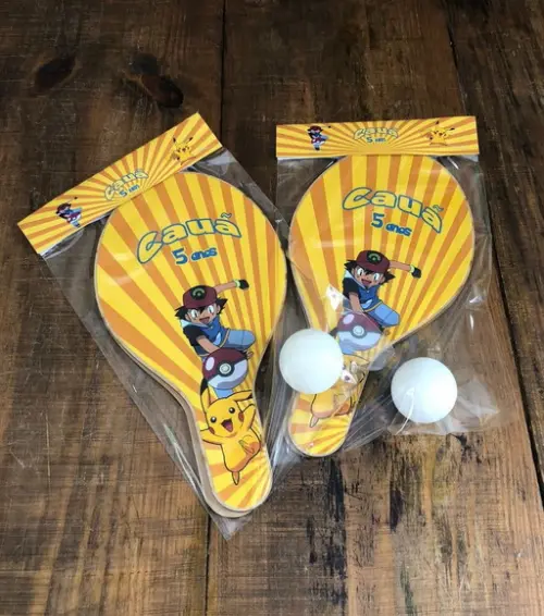 Pokemon, Kit Raquetes de Ping Pong. Envio Rápido.