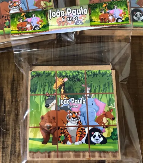 Safari, Jogo da Velha Personalizado - Envio Rápido.