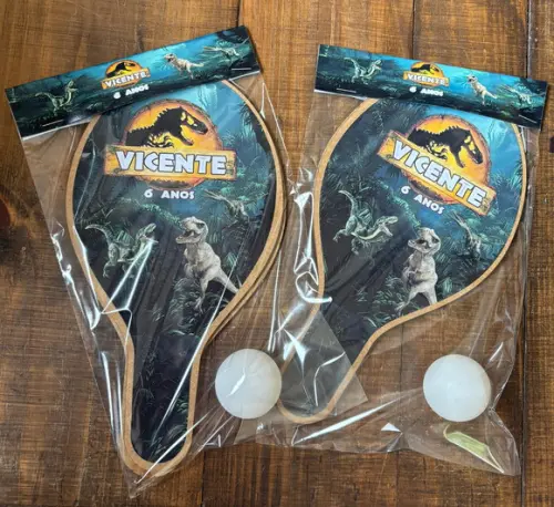 Jurassic Park, Kit Raquetes de Ping Pong. Envio Rápido.