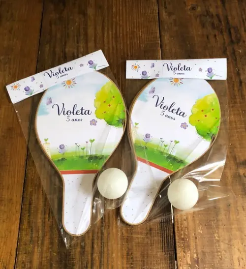 Jardim Encantado, Kit Raquetes Ping Pong. Envio Rápido.