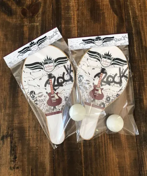 Rock - Raquetes de Ping Pong Personalizadas, Envio Rápido.