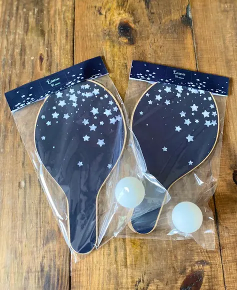 Estrelas Kit Raquetes de Ping Pong - Envio Rápido