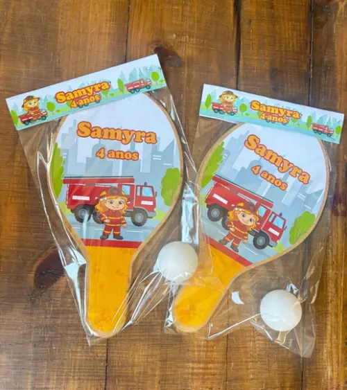 Bombeira, Kit Raquetes de Ping Pong - Envio Rápido