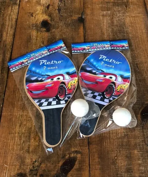 Carros Mcqueen - Raquetes de Ping Pong. Envio Rápido.