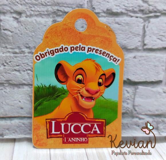 50 Tag Agradecimento Rei Leão